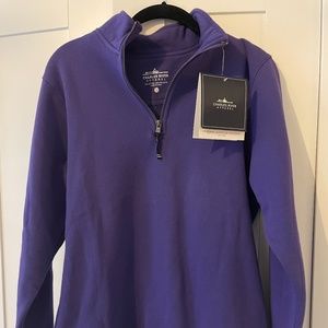 Charles River apparel cross wind quarter zip sweatshirt